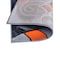 Flash Furniture Orange 2' x 3' Abstract Style Accent Rug ACD-RGTRZ860-23-OR-GG - alternate 5